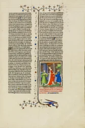 Créuse recevant les bijoux enflammés de Médée